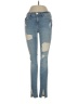 FRAME Denim Hearts Blue Jeans Size 23 waist - photo 1