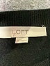 Ann Taylor LOFT Black Pullover Sweater Size M - photo 7