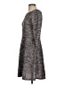 Max Studio Tweed Gray Casual Dress Size S - photo 5