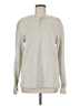 Express Gray Ivory Long Sleeve Top Size M - photo 1