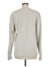 Express Gray Ivory Long Sleeve Top Size M - photo 2