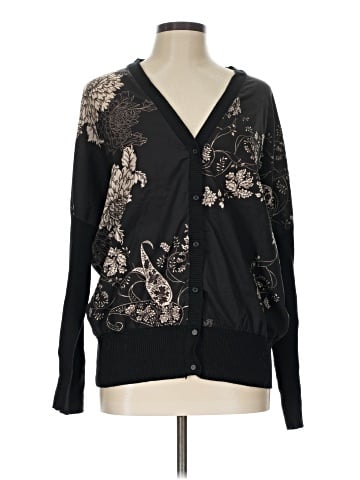 August Silk Cardigan (view 1)