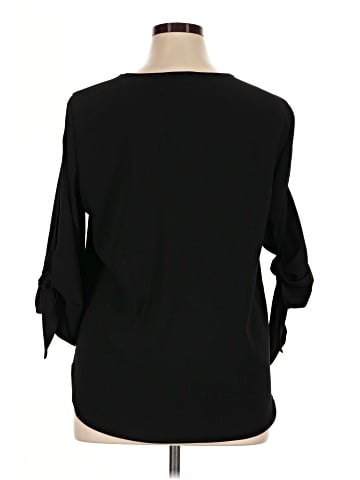 Karen Kane 3/4 Sleeve Blouse (view 2)