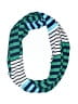Old Navy 100% Rayon Stripes Teal Scarf One size - photo 1