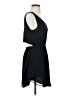 BCBGeneration 100% Polyester Solid Black Casual Dress Size XXS - photo 4