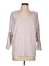 89th & Madison Pink Pullover Sweater Size L - photo 1