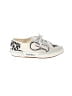 Superga 100% Cotton Graphic White Sneakers Size 4 1/2 - photo 1