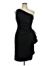 Xscape Black Cocktail Dress Size 16 (petite) - photo 1