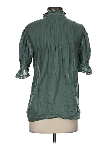 Gap 3/4 Sleeve Button-Down Shirt (view 2)