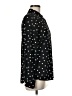 New Look 100% Polyester Polka Dots Black Long Sleeve Blouse Size 8 - photo 4
