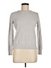 Essentials by Milano Silver Pullover Sweater Size M - photo 1