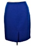 Le Suit 100% Polyester Solid Blue Formal Skirt Size 18 - photo 2