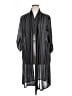 Siren Lily 100% Polyester Black Kimono Size 1X - photo 1