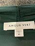 Amour Vert Black Long Sleeve Blouse Size XS - photo 7