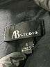 AB Studio Black Trenchcoat Size 8 - photo 6