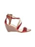 Enzo Angiolini Red Wedges Size 10 - photo 1