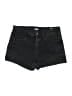 Old Navy Solid Black Denim Shorts Size 8 - photo 1