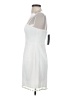 French Connection Solid White Cocktail Dress Size 2 - photo 5