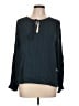 Knox Rose 100% Rayon Teal Long Sleeve Blouse Size L - photo 1