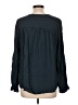 Knox Rose 100% Rayon Teal Long Sleeve Blouse Size L - photo 2
