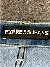 Express Jeans Solid Blue Jeans Size 8 - photo 7