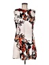 MNG Graphic Ivory Cocktail Dress Size 8 - photo 1