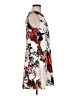 MNG Graphic Ivory Cocktail Dress Size 8 - photo 4