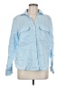 Roller Rabbit 100% Linen Blue Long Sleeve Button-Down Shirt Size M - photo 1