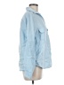 Roller Rabbit 100% Linen Blue Long Sleeve Button-Down Shirt Size M - photo 4