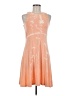 Athleta Graphic Orange Cocktail Dress Size M - photo 1