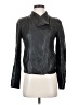 Trouve 100% Leather Black Leather Jacket Size XS - photo 1