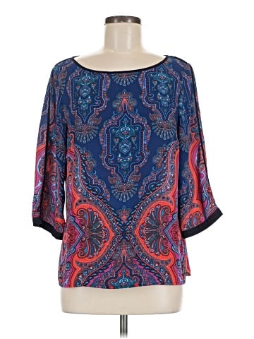Adrianna Papell 3/4 Sleeve Blouse (view 1)