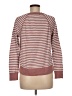 L.L.Bean Stripes Burgundy Pullover Sweater Size M - photo 2