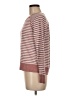L.L.Bean Stripes Burgundy Pullover Sweater Size M - photo 5
