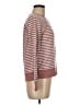 L.L.Bean Stripes Burgundy Pullover Sweater Size M - photo 4