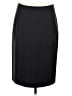 Theory Solid Black Wool Skirt Size 8 - photo 1