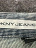DKNY Jeans Stars Silver Denim Shorts Size 4 - photo 3
