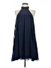 BCBGeneration 100% Polyester Solid Blue Cocktail Dress Size S - photo 1