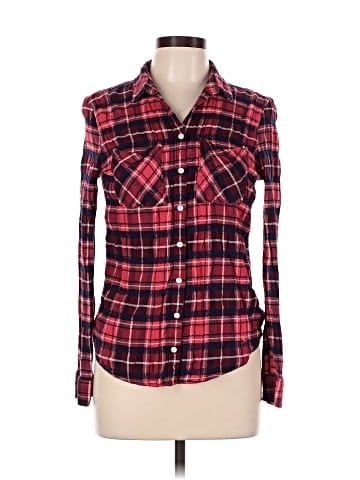 Aeropostale Long Sleeve Button-Down Shirt (view 1)