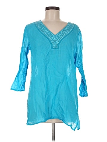Coldwater Creek 3/4 Sleeve Blouse (view 1)