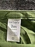 Carter's Green Short Sleeve Blouse 0-3 MO / 3 MO - photo 3