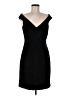 Theory 100% Cotton Polka Dots Black Cocktail Dress Size 8 - photo 1