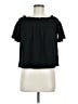 Garage Black Short Sleeve Blouse Size M - photo 1