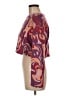 Zara Paisley Burgundy Pullover Sweater Size M - photo 5