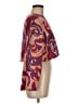 Zara Paisley Burgundy Pullover Sweater Size M - photo 4