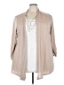 French Laundry Tan 3/4 Sleeve Top Size 22 - photo 1