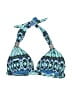 Venus Print Blue Swimsuit Top Size Sm (32C) - photo 1