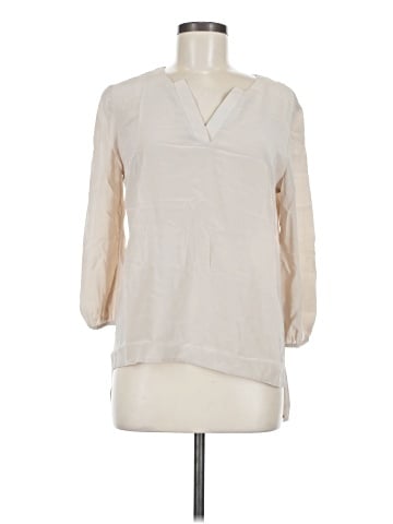 Amanda Uprichard 3/4 Sleeve Silk Top (view 1)