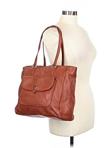 Tory Burch Leather Tote (view 2)