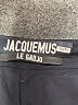 Jacquemus 100% Virgin Wool Solid Black Le Gadjo Cargo Shorts Size EU 54 / US 24 - photo 9